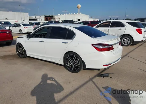 2016 Honda Accord Sport из США, поврежденный, VIN 1HGCR2F64GA133389